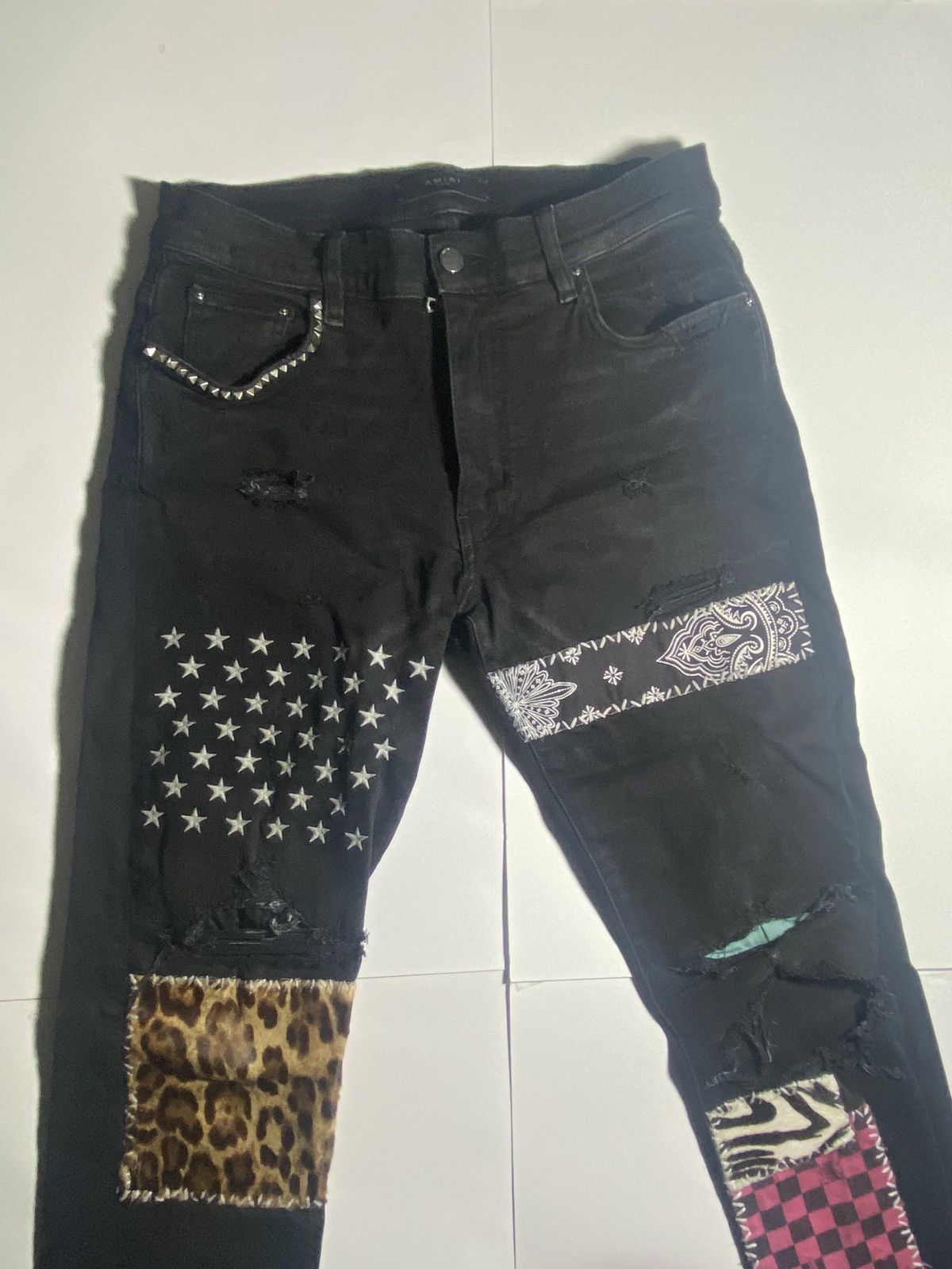 Amiri Amiri Animal Leopard Jeans Size US 32 / EU 48 - 13 Thumbnail