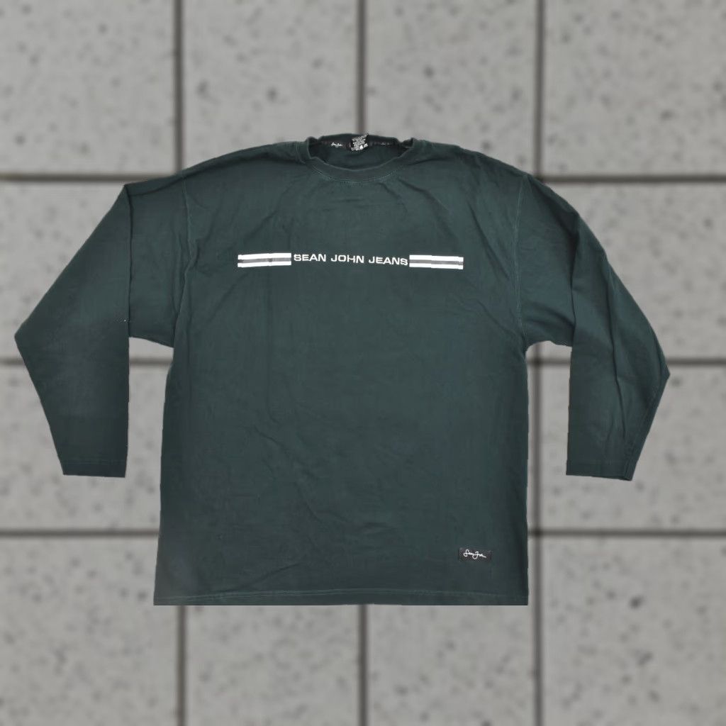 Sean John **SEAN JOHN LONG SLEEVE T-SHIRT MEN XXL BLACK CREW NECK COTTON Y2K** User: SEAN JOHN LONG SLEEVE T-SHIRT MEN XXL BLACK CREW NECK COTTON Y2K Size US XXL / EU 58 / 5 - 1 Thumbnail