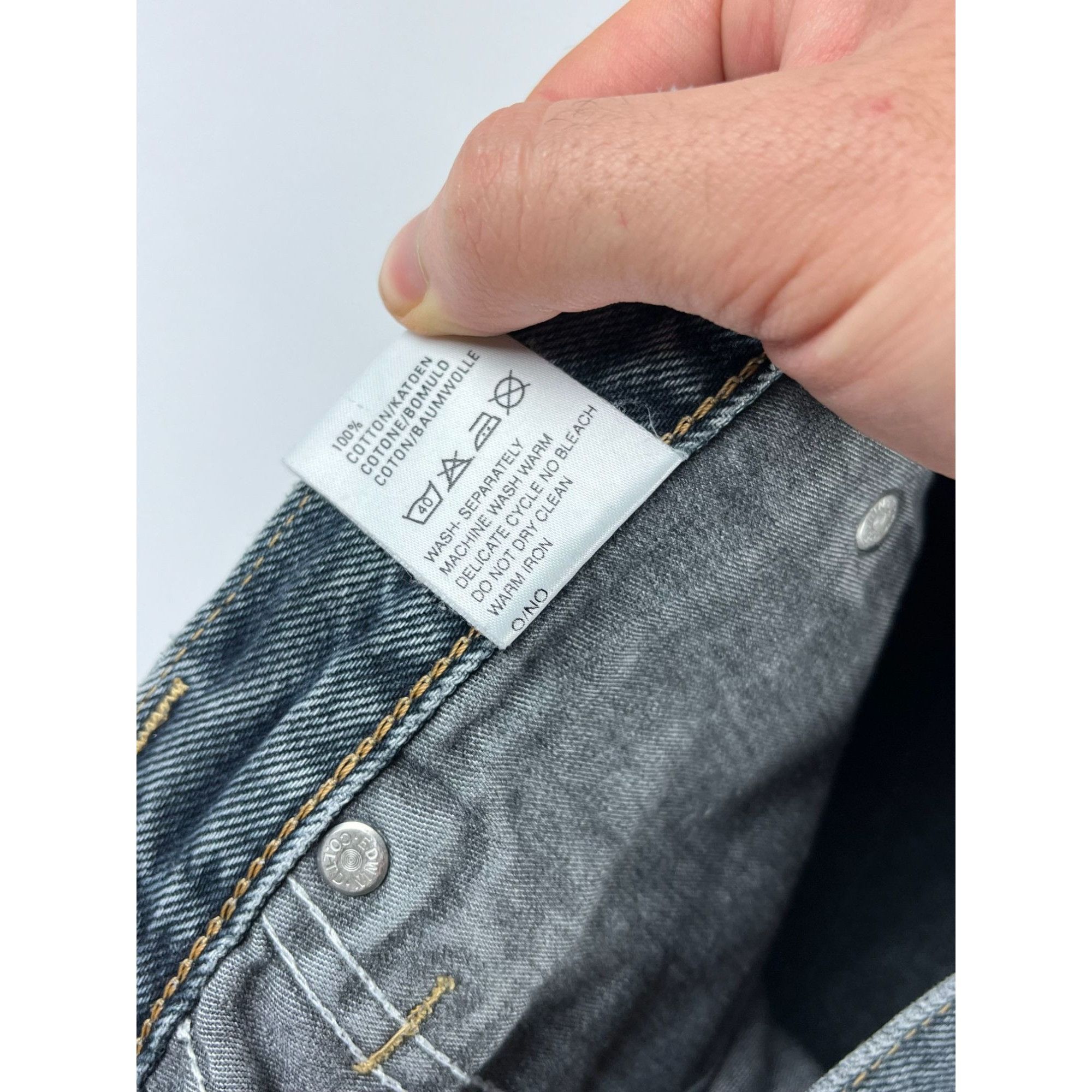 Edwin × Japanese Brand × Vintage Edwin Made In Japan Baggy Jeans Size US 30 / EU 46 - 6 Thumbnail