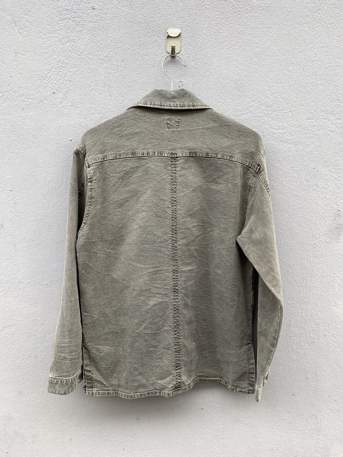 Beauty Beast × Japanese Brand × Vintage Vintage Rare ACOUSTIC Salt & Pepper Duck Chore Jacket Size US S / EU 44-46 / 1 - 15 Thumbnail