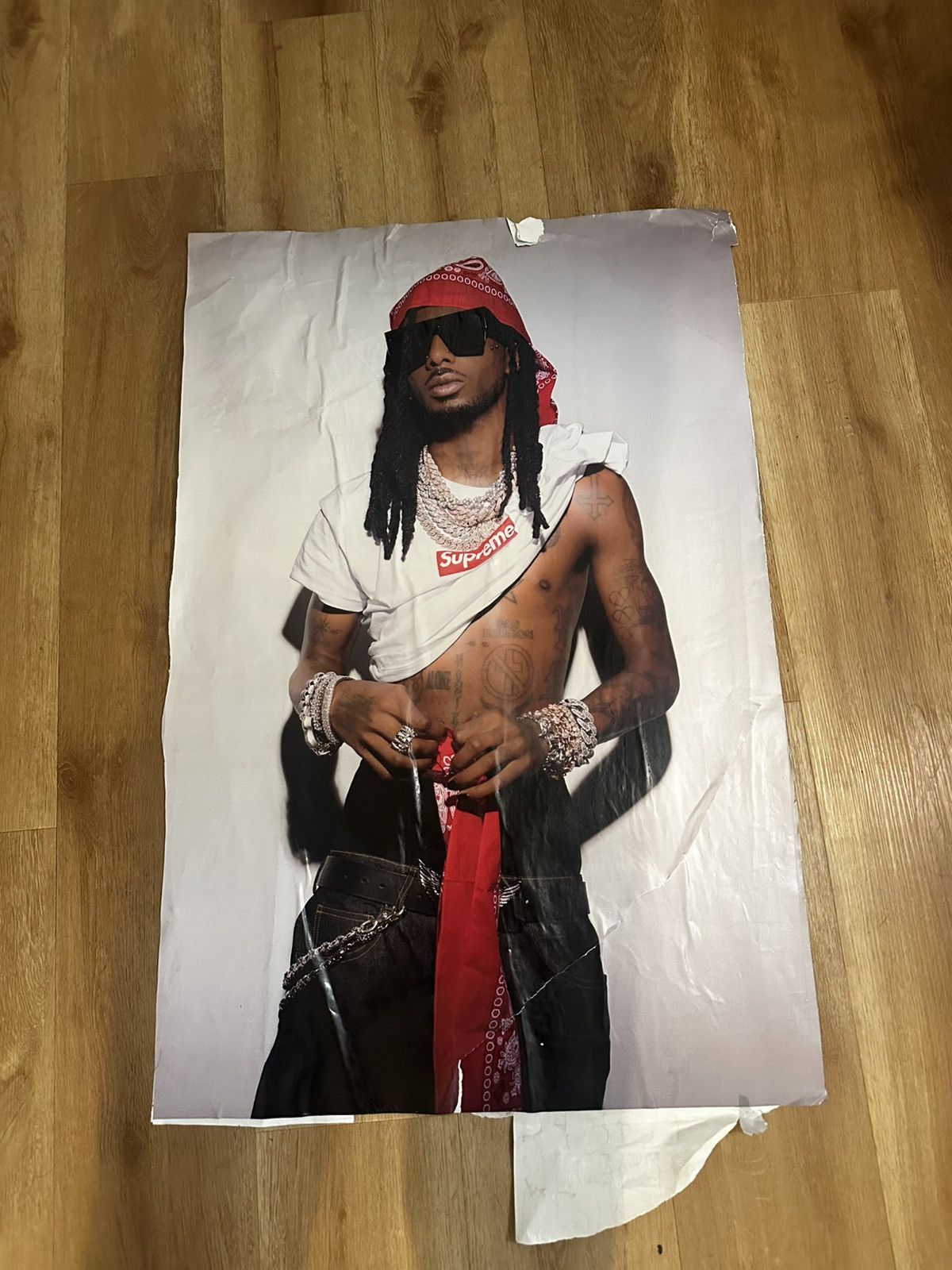 Supreme Playboi carti supreme poster Size ONE SIZE - 6 Thumbnail