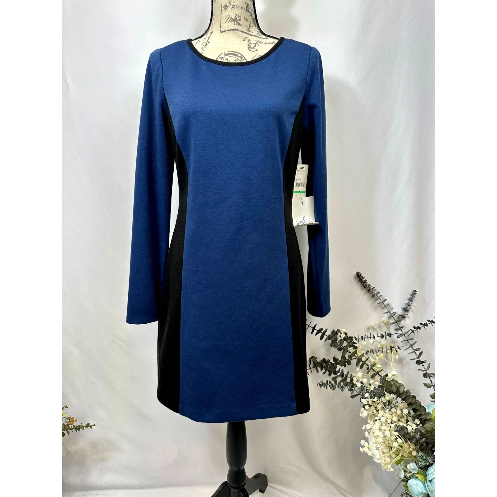 Laundry by Shelli Segal Laundry by Shelli Segal Night Sky Long Sleeve Mini 8 Size M / US 6-8 / IT 42-44 - 4 Thumbnail