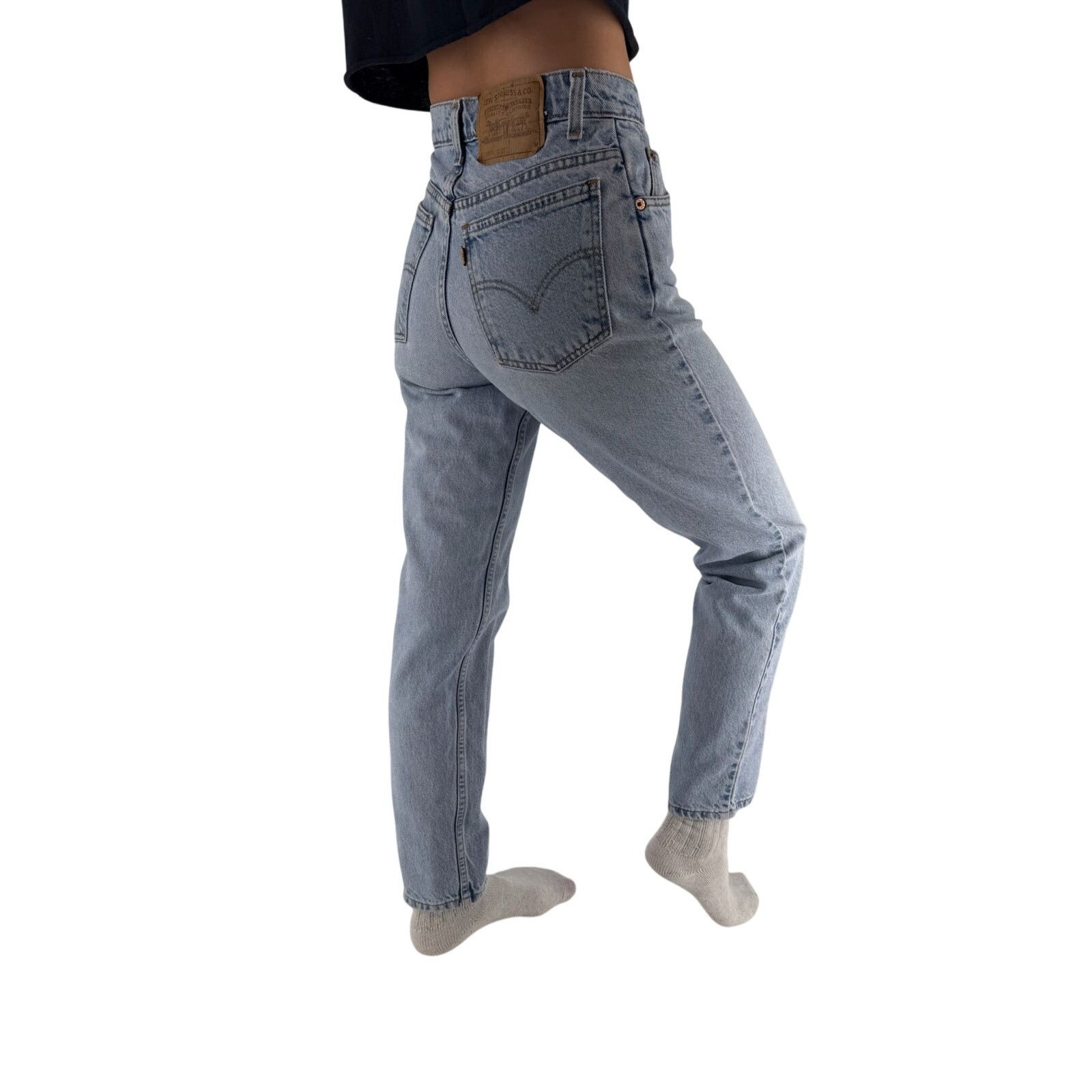 Levi's × Vintage 90s Levis 950 relaxed fit jeans 1990s vintage Size 27" / US 4 / IT 40 - 6 Thumbnail