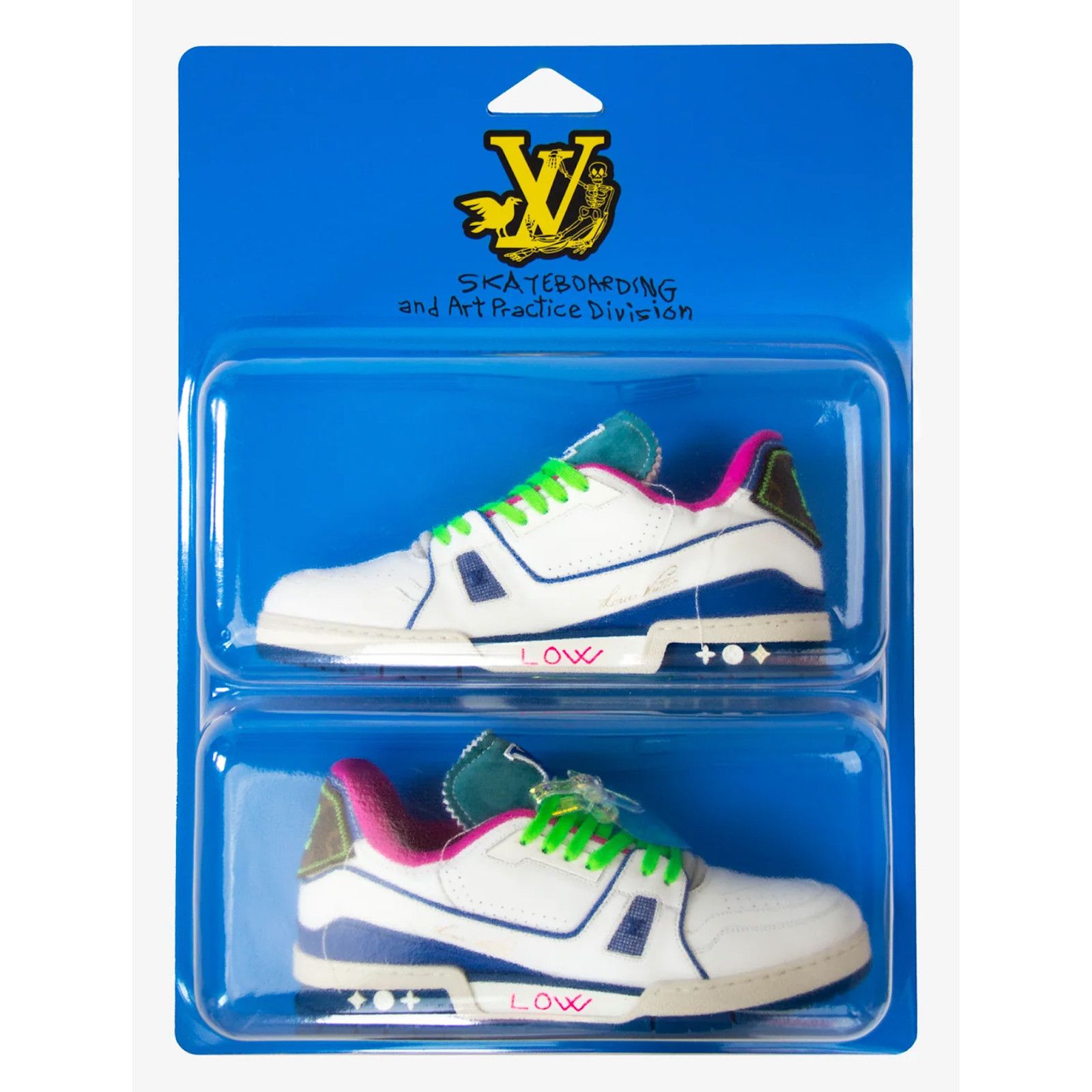 Louis Vuitton NYC Soho Pop Up Exclusive Blue White Trainer