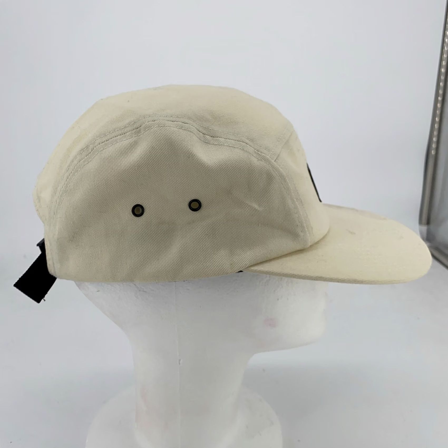 Nixon Nixon Hat Cap Strap Back Mens Canvas Patch Outdoor Streetwear 5 Panel One Size Beige Adjustable Breathable Outdoor Casual Travel Men Cap Mens Size ONE SIZE - 2 Thumbnail