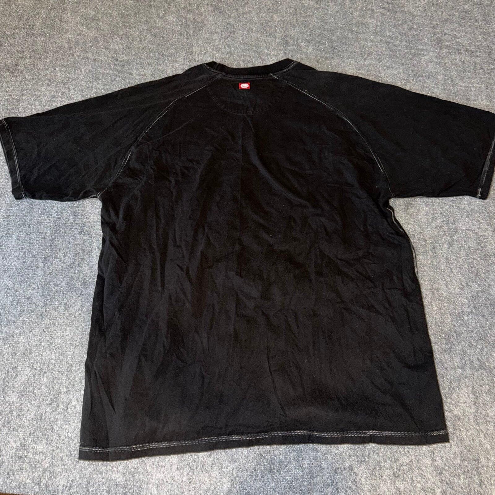 Ecko Unltd. Ecko Unlimited Grunge Shirt Black Mens 2XL Vtg y2k 90s Rare Size US XXL / EU 58 / 5 - 4 Thumbnail