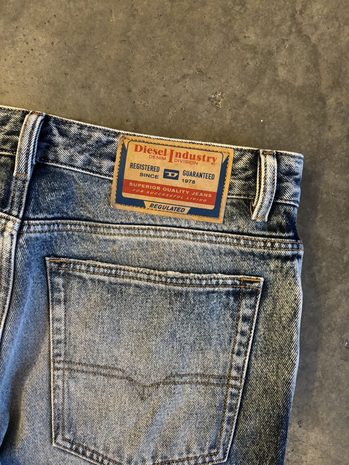 Diesel Diesel Straight Jeans 1955 D-Rekiv 09e10 | Grailed