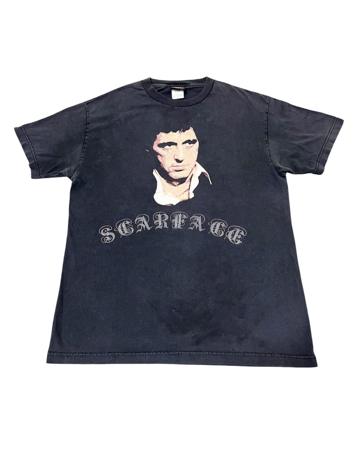 Vintage Vintage Y2K Sunfaded Scarface Tony Montana T-Shirt Size US L / EU 52-54 / 3 - 1 Thumbnail