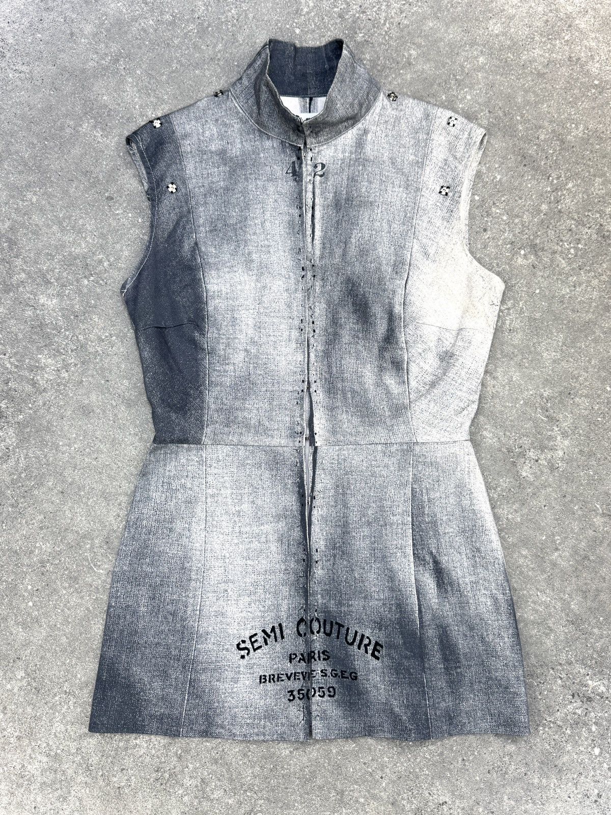 Maison Margiela Maison Martin Margiela SS99 Semi Couture Bodice sz44 Size M / US 6-8 / IT 42-44 - 1 Thumbnail