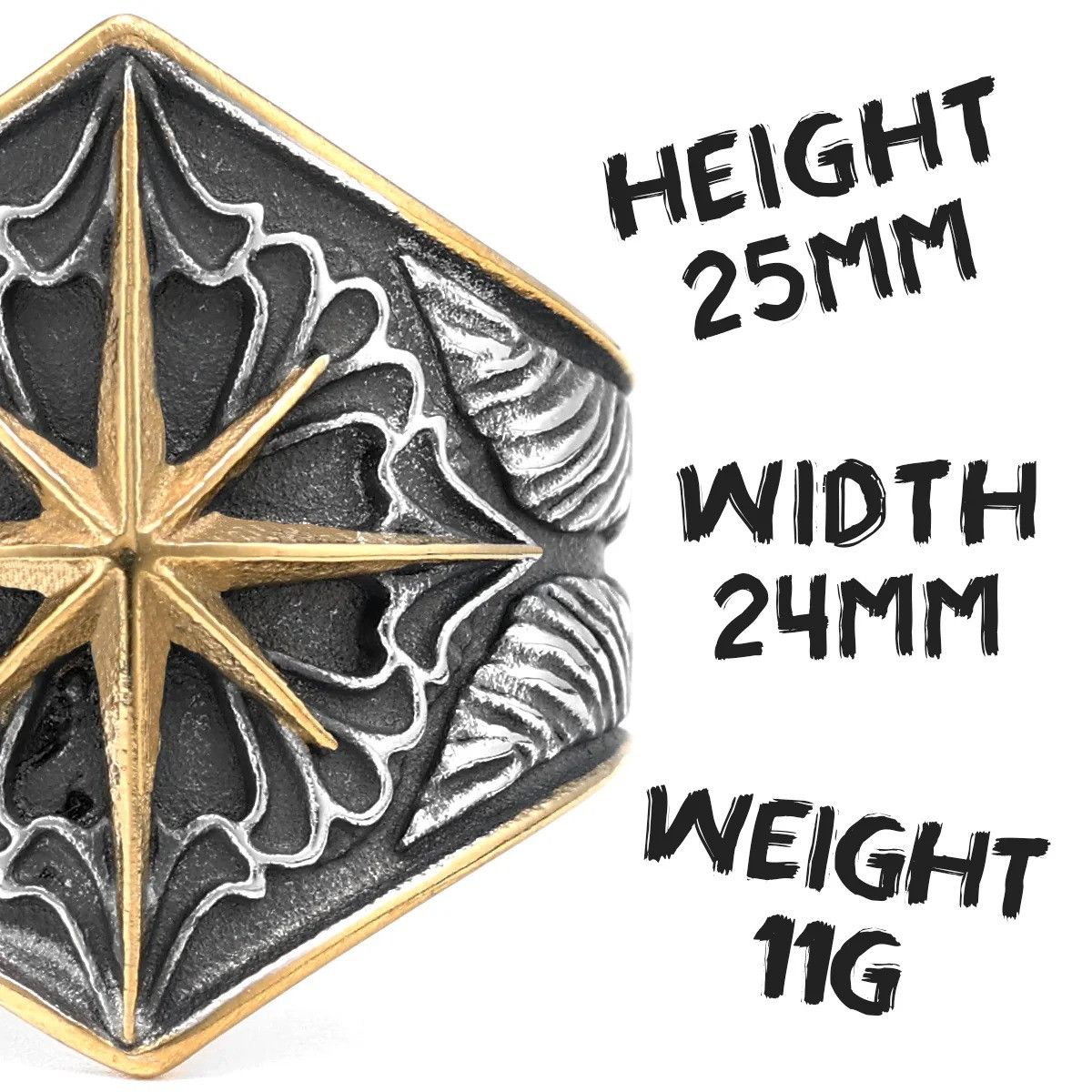 Jewelry Starry Ring Streetwear Jewelry Fashion Gift Size ONE SIZE - 5 Thumbnail