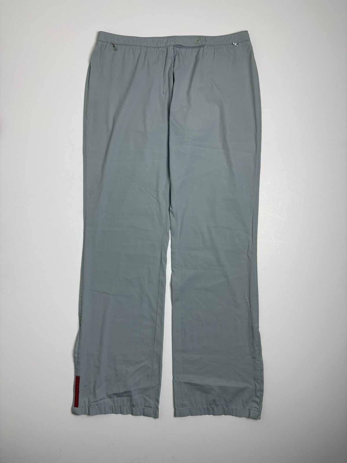 Prada Vintage Prada Linea Rossa Low-rise baby blue sport pants Size 30" / US 8 / IT 44 - 2 Thumbnail
