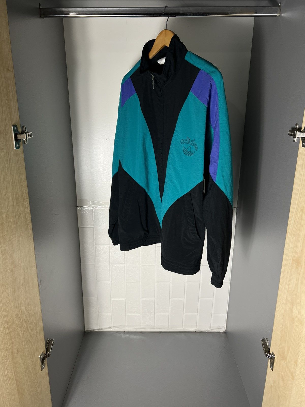 Vintage VERY RARE ADIDAS ORIGINAL EQUIPMENT RETRO SUIT CASUAL Y2K Size US L / EU 52-54 / 3 - 2 Thumbnail