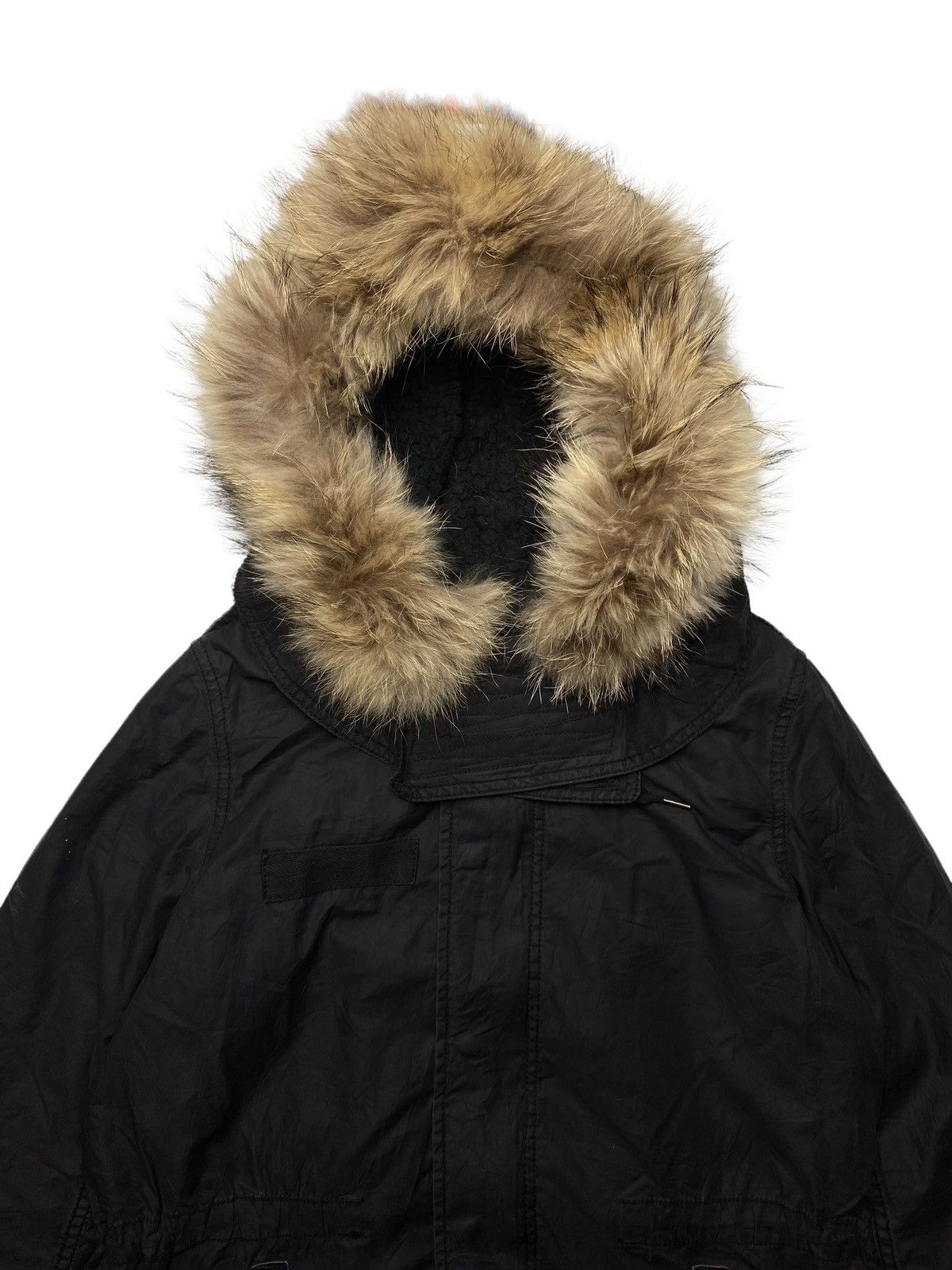 14th Addiction 2000s G.O.A - Fur Hoodie Jacket Size US M / EU 48-50 / 2 - 7 Thumbnail