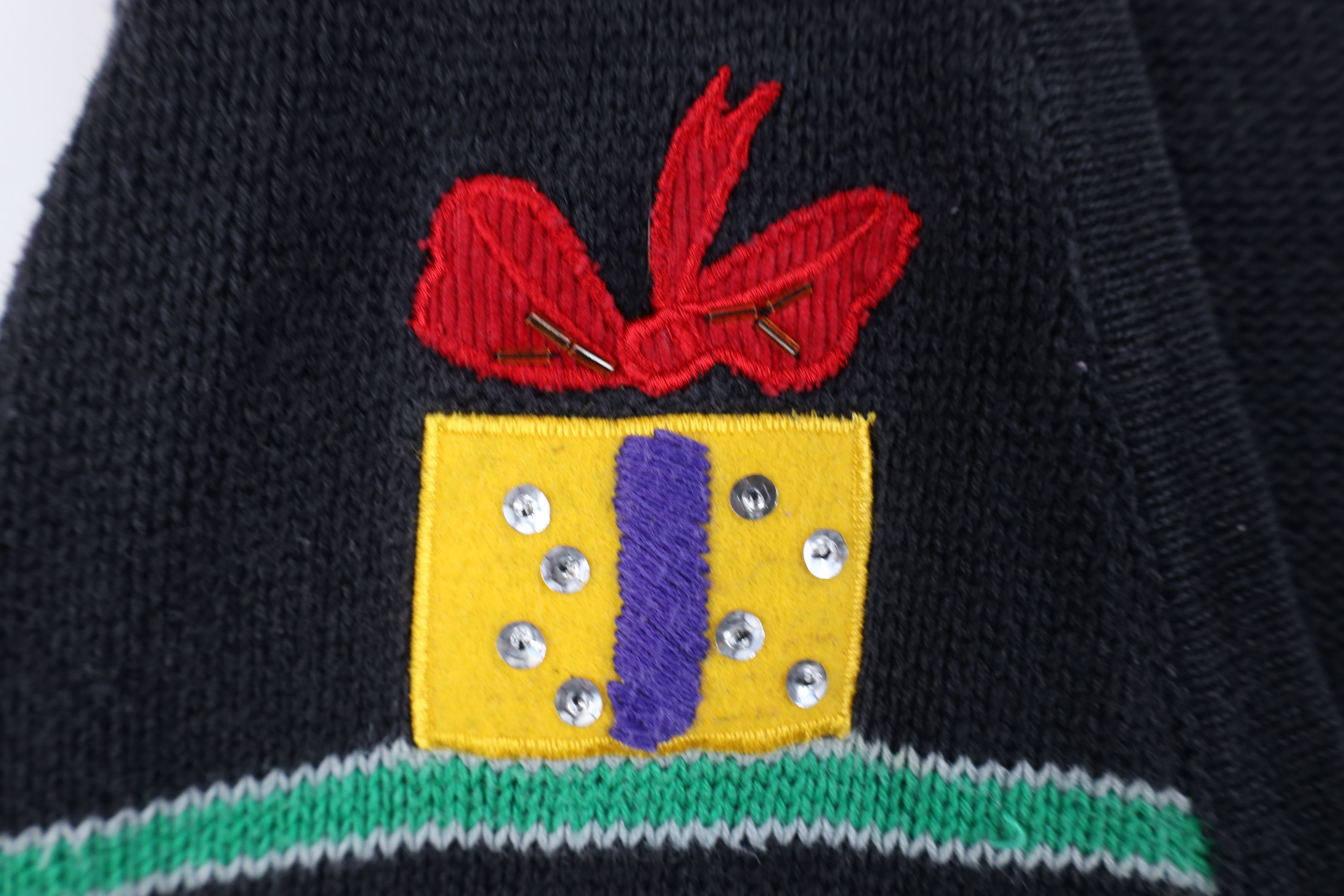 Vintage Vintage 90s Christmas Present Toys Knit Cardigan Sweater Size XXL / US 16-18 / IT 52-54 - 9 Thumbnail