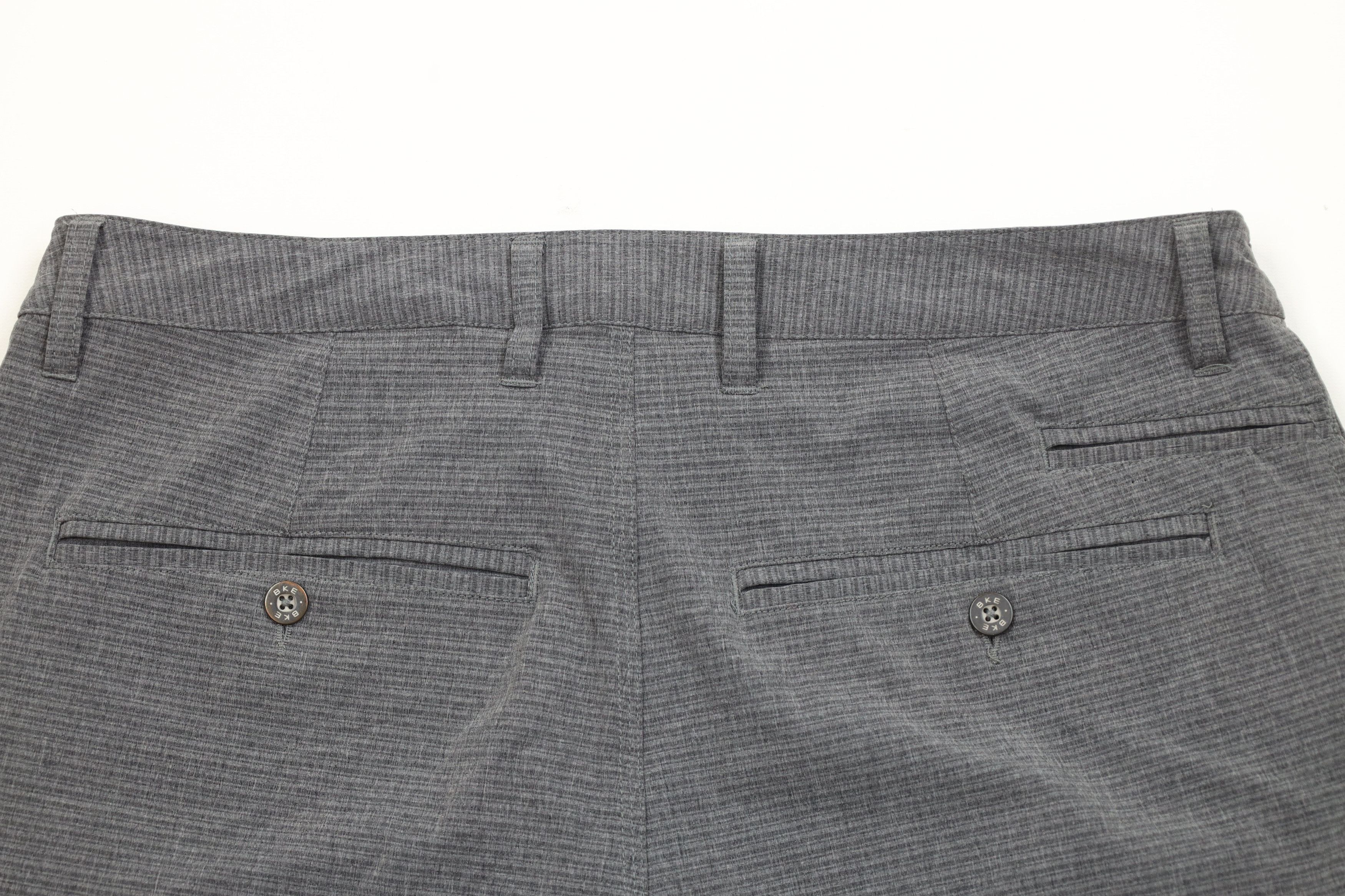 Vintage Buckle BKE Striped Stretch Standard Fit Hybrid Shorts Gray Size US 32 / EU 48 - 10 Thumbnail
