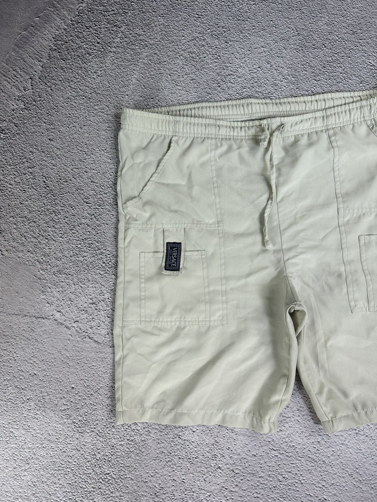 Versace Jeans Couture × Vintage Vintage Versace Jeans Couture Baggy Short Old Money Style Size US 36 / EU 52 - 3 Thumbnail