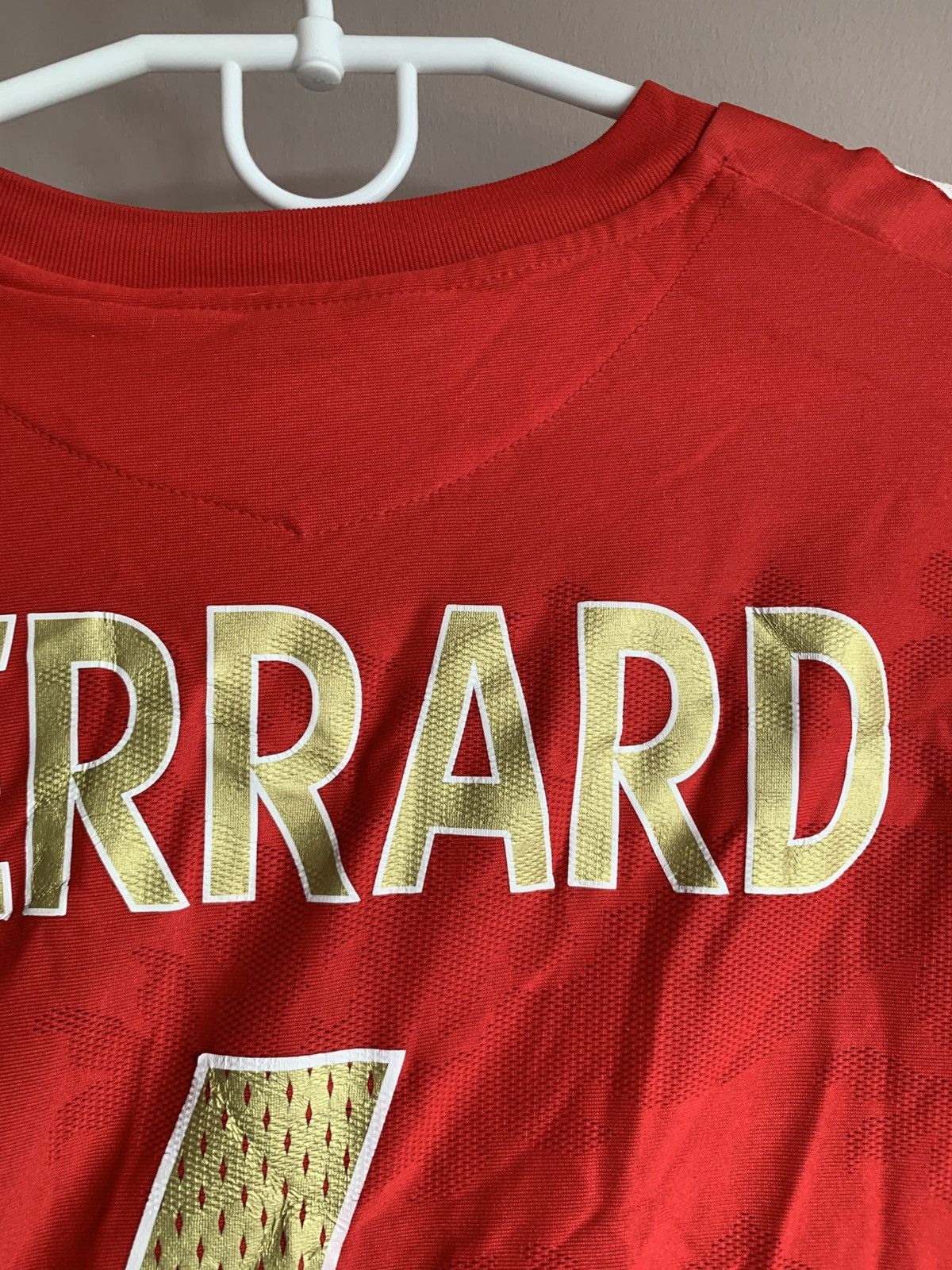 Umbro × Vintage England 2006 Away Football Shirt Umbro Vintage GERRARD #4 Size US XXL / EU 58 / 5 - 9 Thumbnail