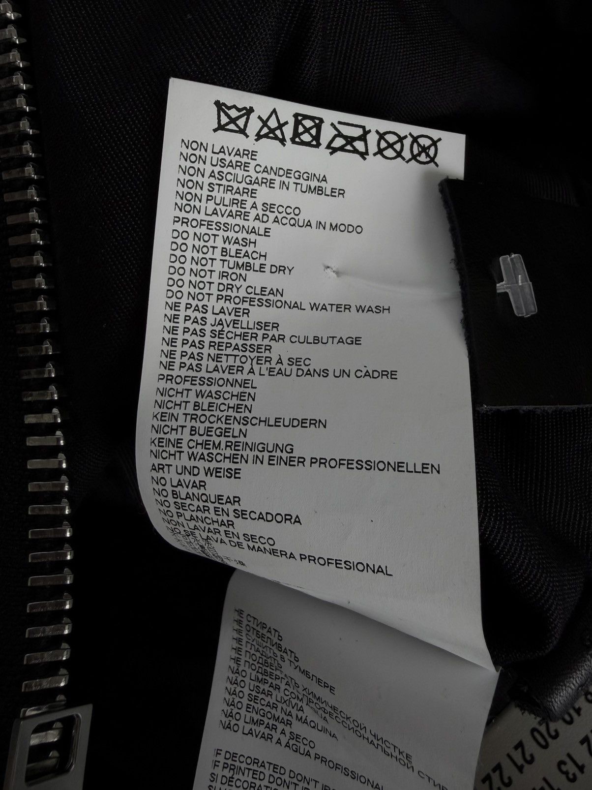 Maison Margiela Maison Margiela Line 11 Black Leather Tote Bag Size ONE SIZE - 16 Thumbnail