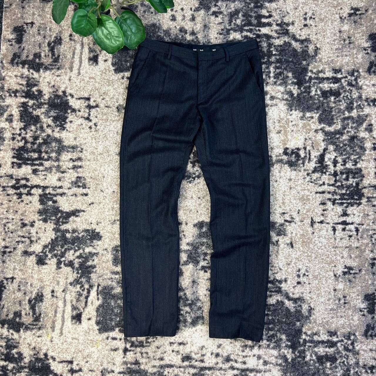 Dolce & Gabbana Dolce & Gabbana Luxury Vintage Y2K Striped Trousers Pants Size US 38 / EU 54 - 2 Thumbnail
