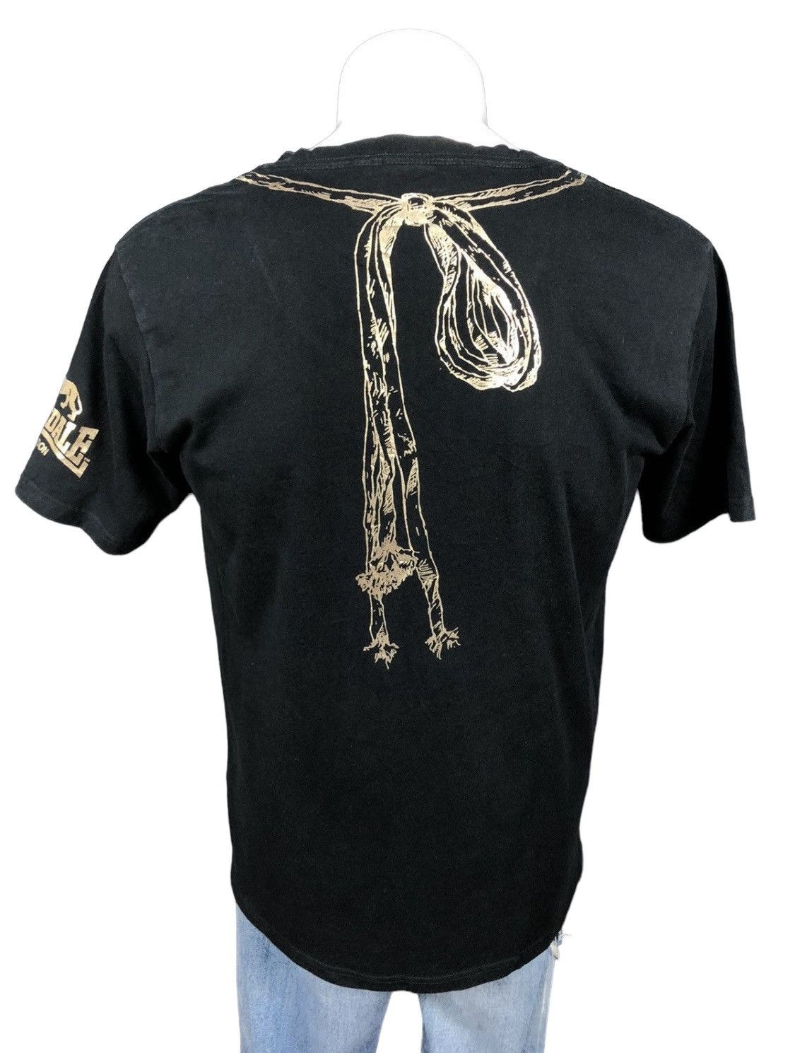 Alexander McQueen × Lonsdale × Merc Lonsdale Gold Boxing Glove Hang Shirt Size US L / EU 52-54 / 3 - 6 Thumbnail