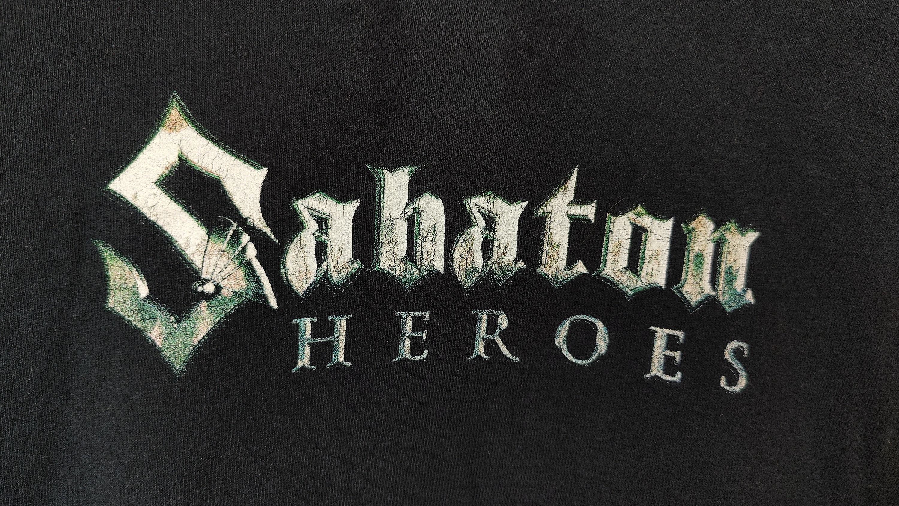 Band Tees × Vintage Sabaton Heroes To Hell and Back VTG Official Merch tshirt Size US XL / EU 56 / 4 - 7 Thumbnail