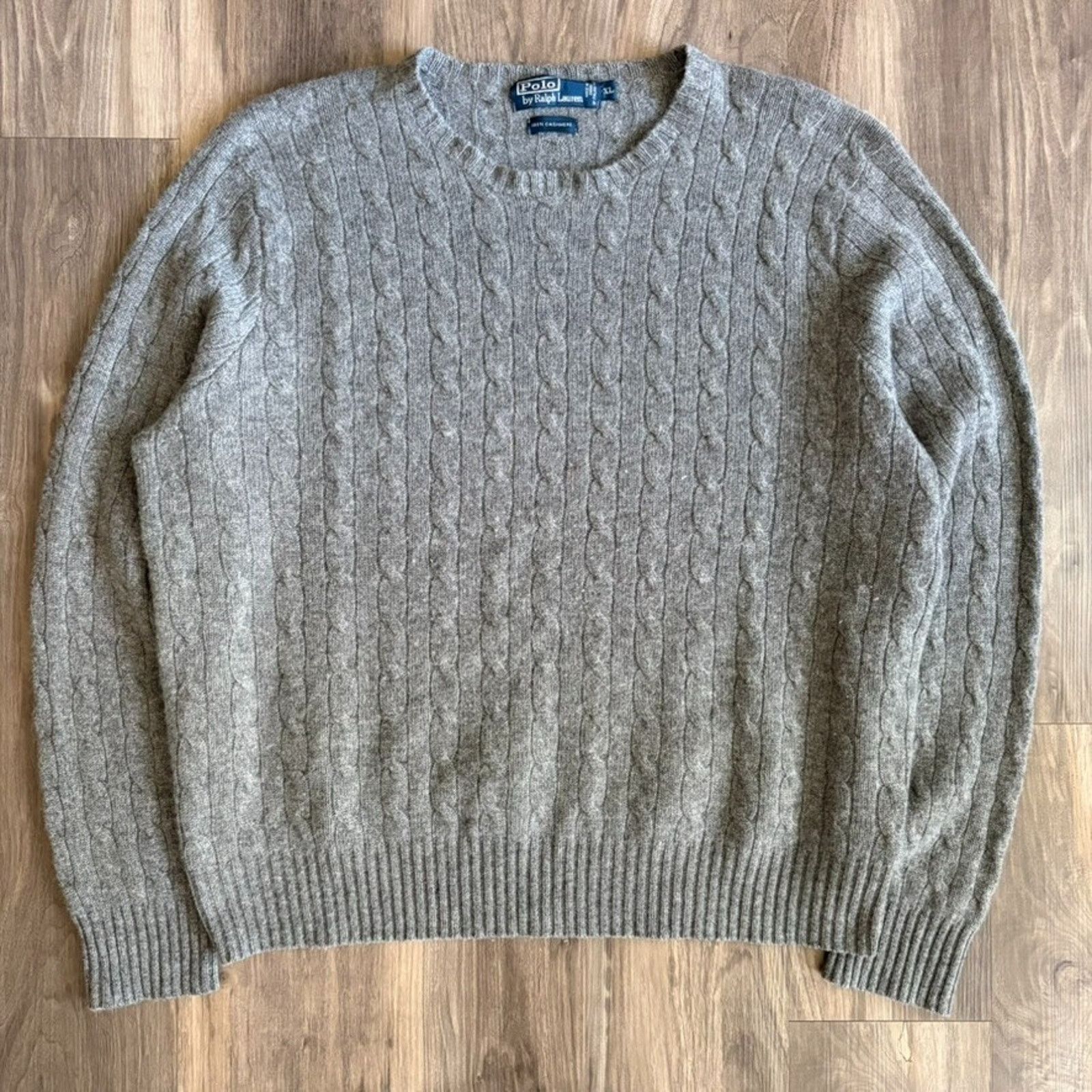 Polo Ralph Lauren × Vintage Vintage Polo Ralph Lauren Cashmere Sweater Men's Size L Size US L / EU 52-54 / 3 - 2 Thumbnail