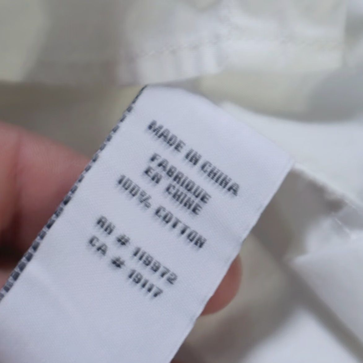 Spell Praish Nation All Over Spell Out Button Down Cotton Solid Shirt White XL Mens Size US XL / EU 56 / 4 - 7 Thumbnail