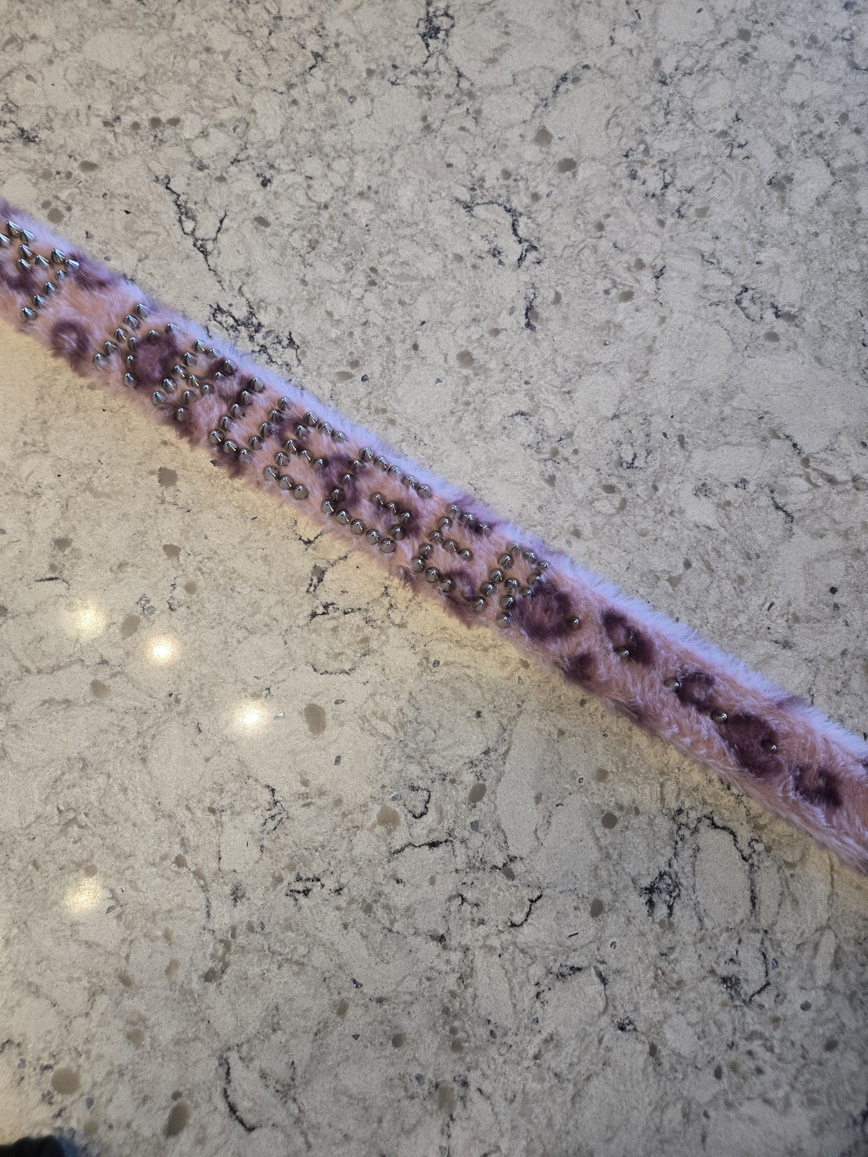 Kim Krueger STUDDED CHEETAH PRINT KIM KRUEGER BELT Size ONE SIZE - 3 Thumbnail