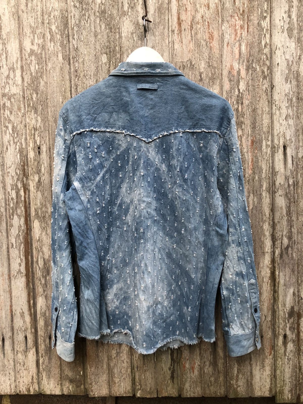 14th Addiction × semanticdesign Semantic design denim acid wash shirt Size L / US 10 / IT 46 - 9 Thumbnail