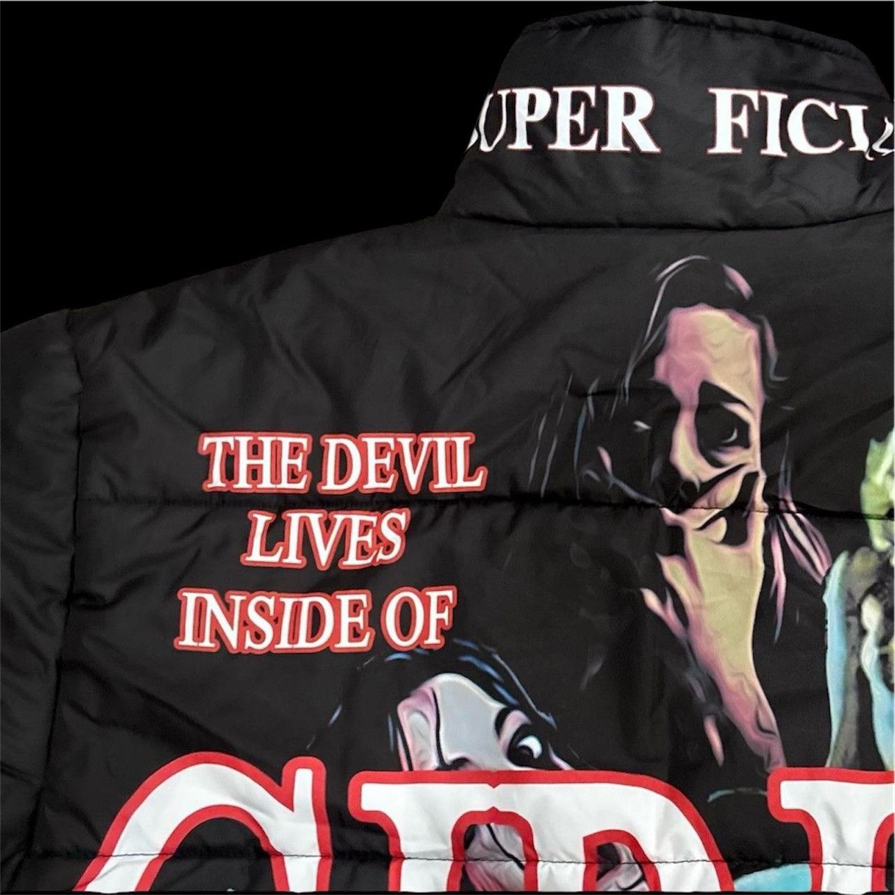 Other superficial LA “the devil lives inside of girls” puffer(2020 Size US L / EU 52-54 / 3 - 3 Thumbnail