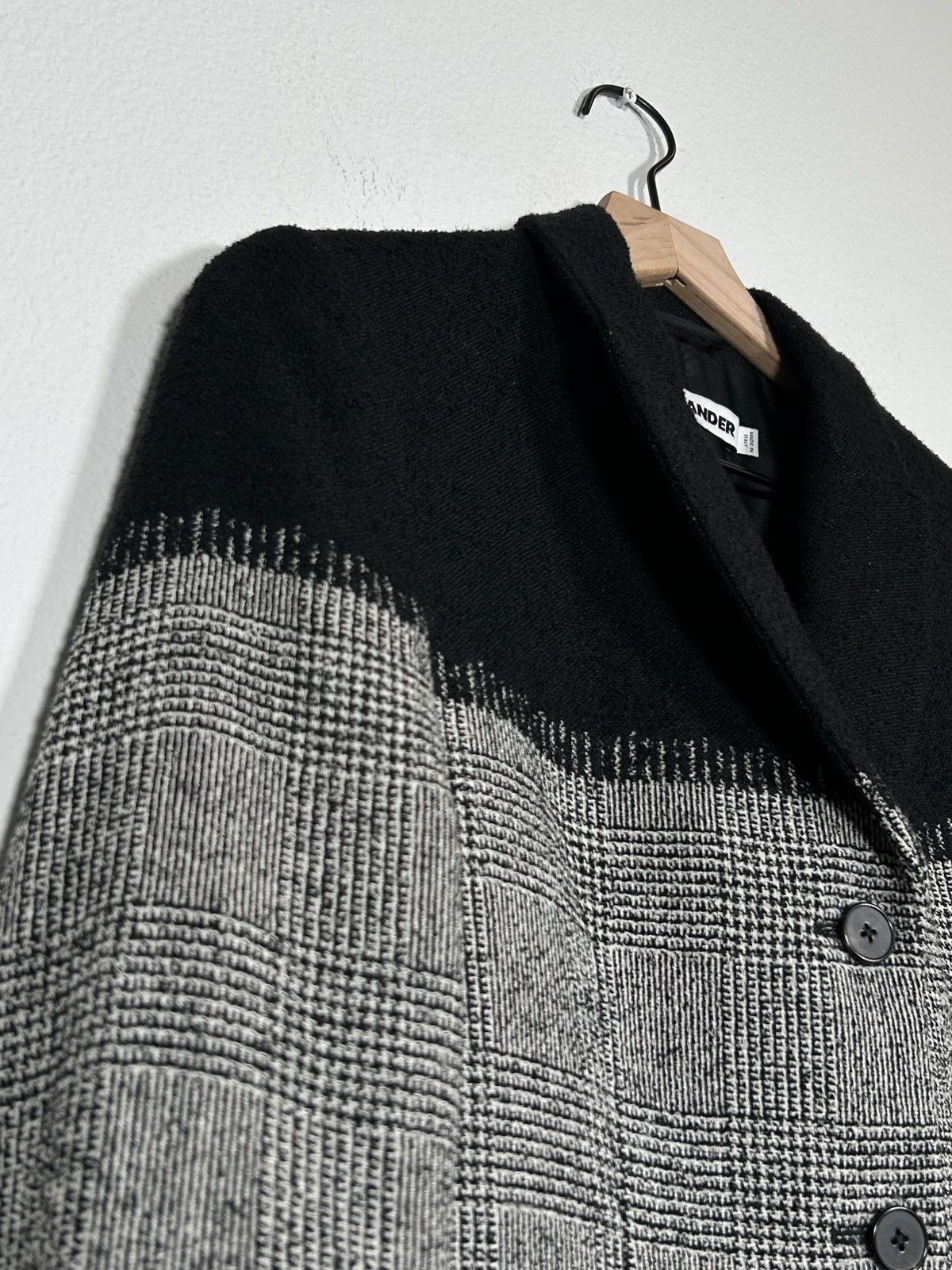 Jil Sander Hybrid Blend Pattern Blazer Size S / US 4 / IT 40 - 2 Thumbnail