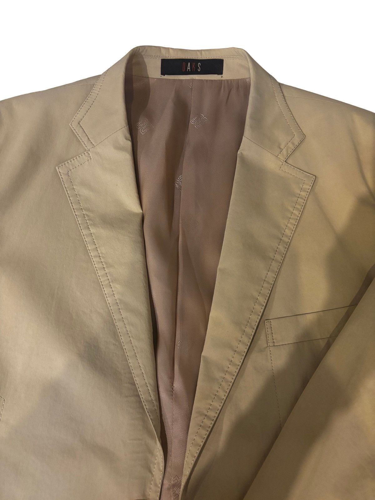 DAKS Men’s beige Blazer.mj4341 Size US XS / EU 42 / 0 - 3 Thumbnail