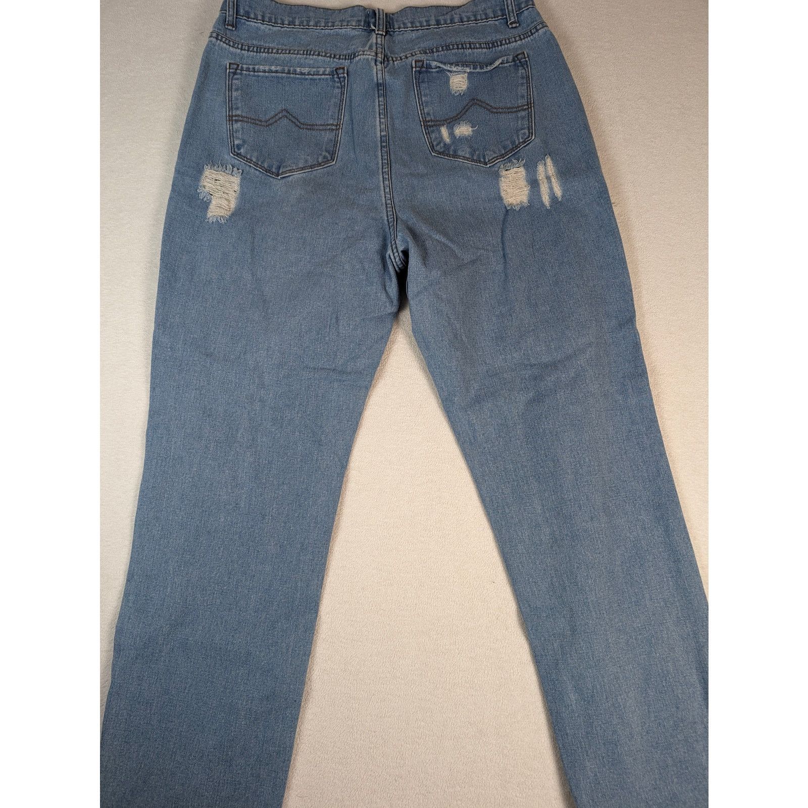 PRINCESS POLLY Princess Polly Severe Distressed Boyfriend Women's Size 14 Size 36" / US 14 / IT 50 - 2 Thumbnail