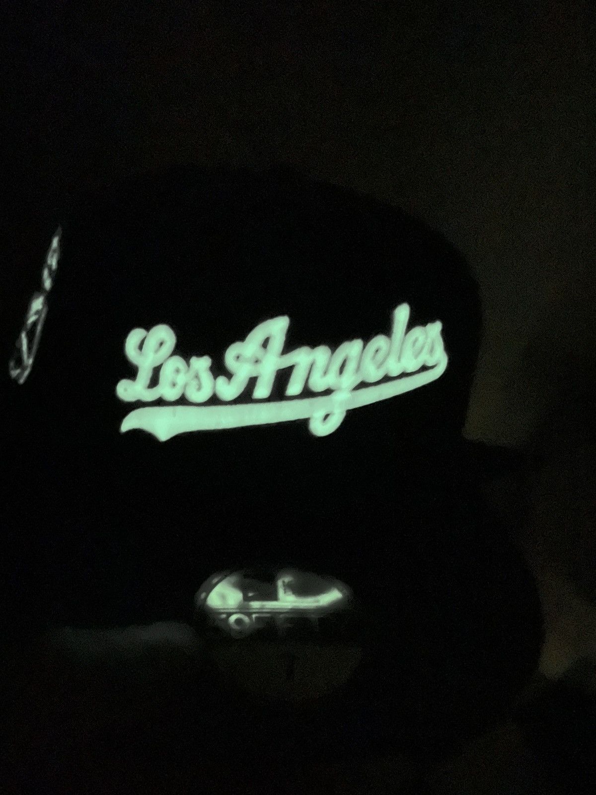 New Era 🔥 Exclusive Glow in the dark Dodgers fitted 7 Size ONE SIZE - 7 Thumbnail