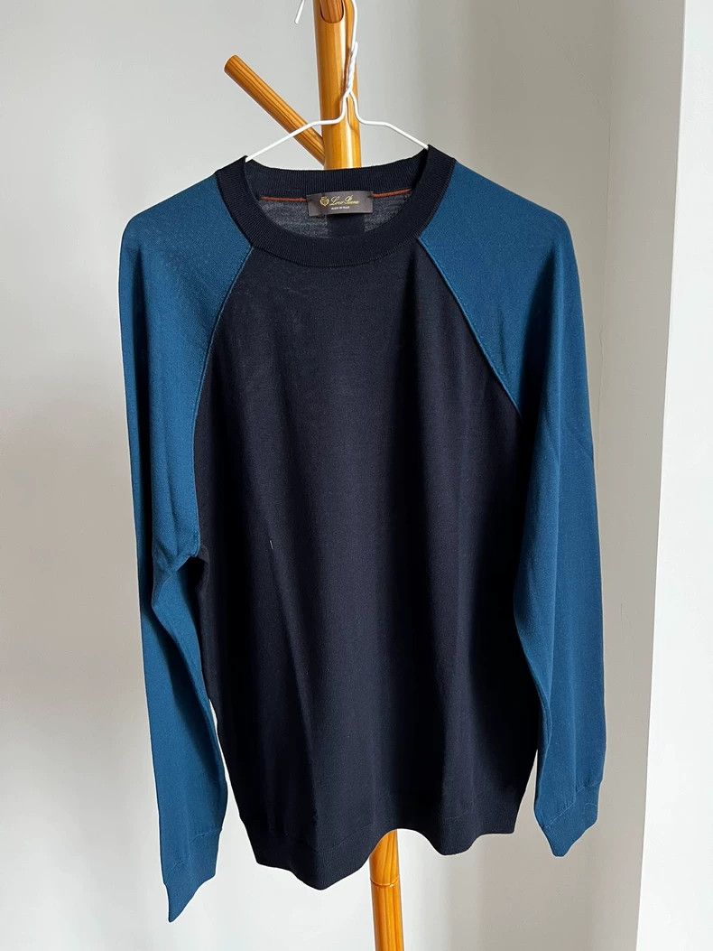 Loro Piana LORO PIANA Sheepskin patchwork sweater Size US M / EU 48-50 / 2 - 1 Thumbnail