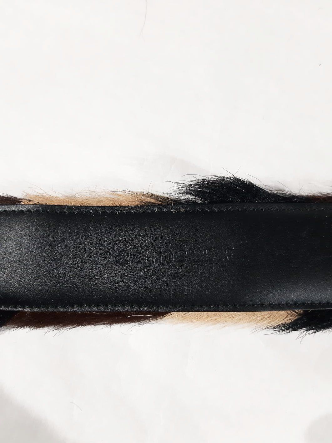 Prada FW 2017 Pony Fur Belt Size 32 - 12 Thumbnail