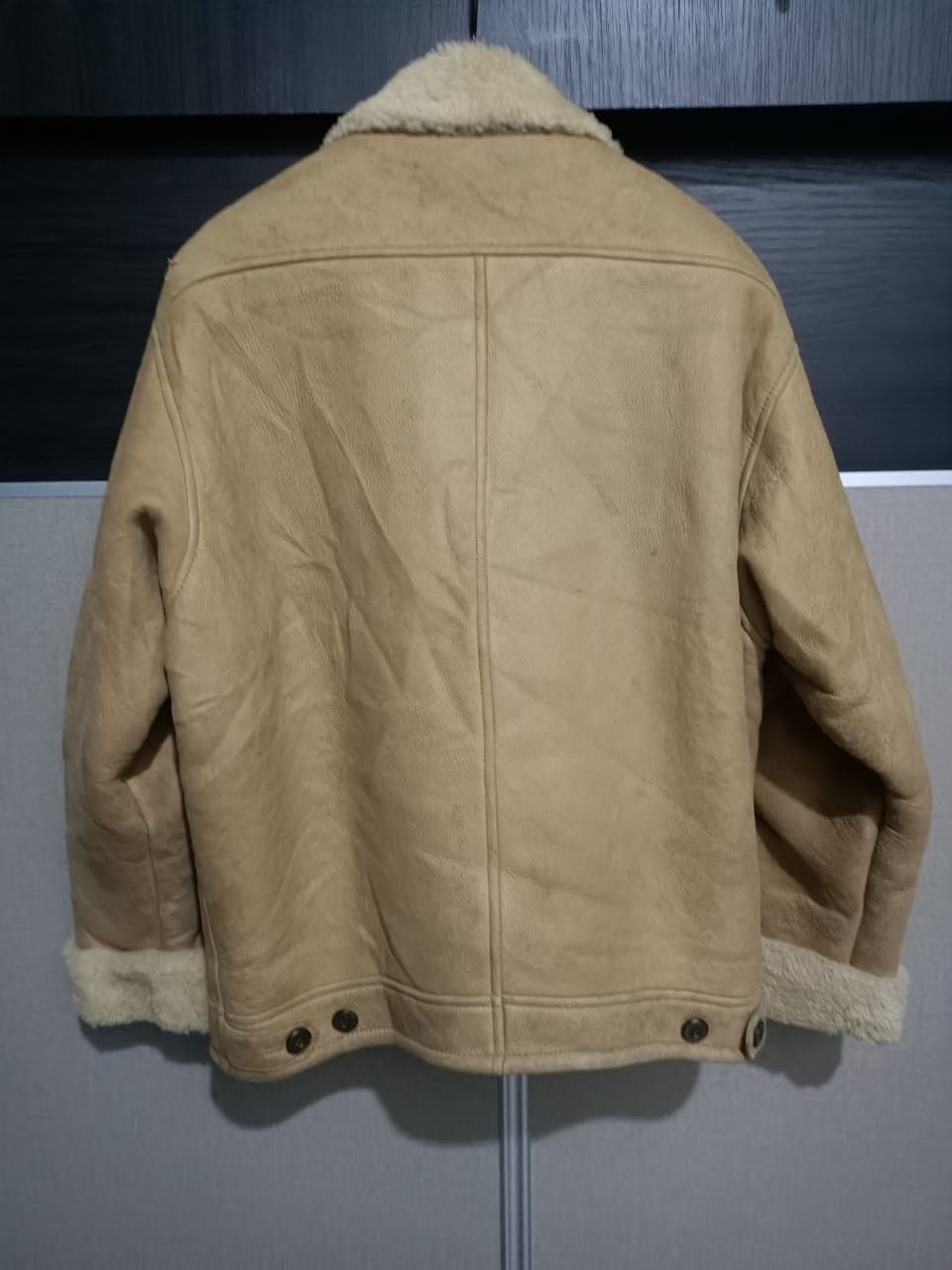Burberry Burberrys’ Shearling Sheepskin Jacket –Made in Japan (1990s) Size US M / EU 48-50 / 2 - 6 Thumbnail