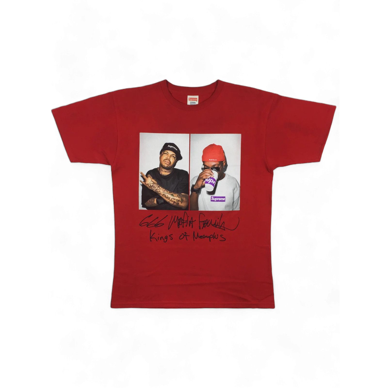 Supreme FW12 Three 6 Mafia Photo Tee | Grailed