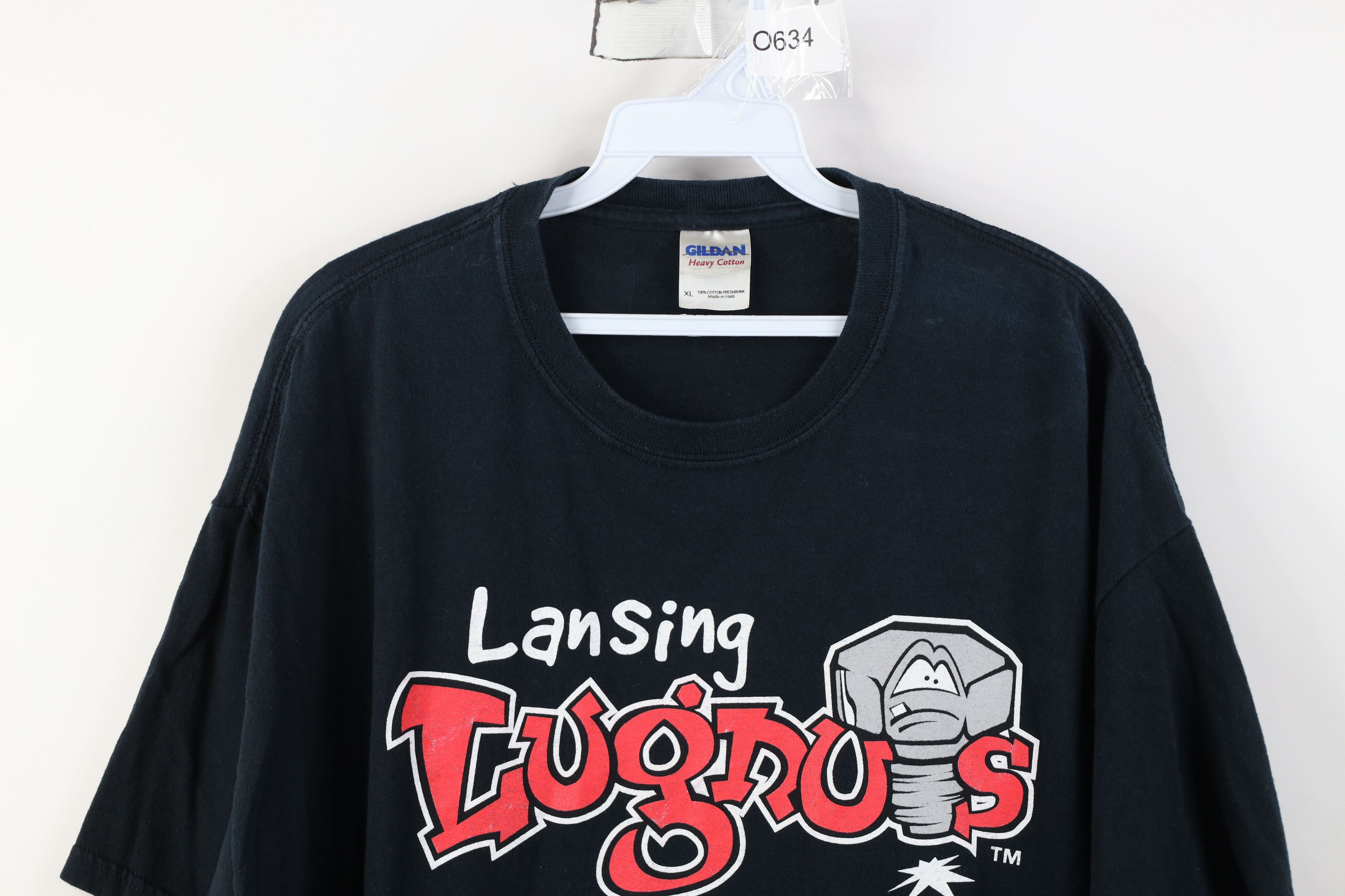 Vintage Vintage Y2K Minor League Lansing Lugnuts Baseball T-Shirt Size US XL / EU 56 / 4 - 2 Thumbnail