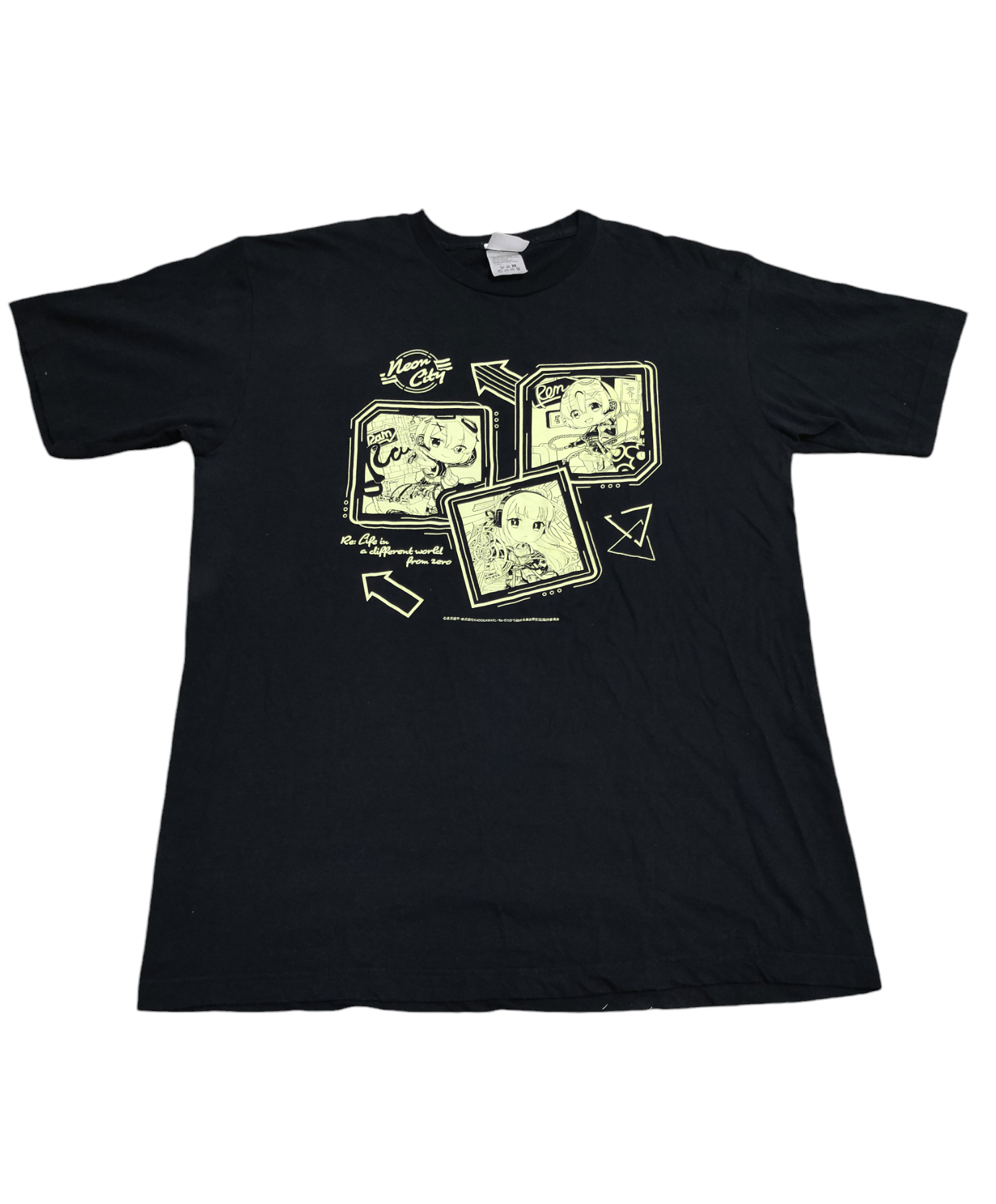 Anime RE: ZERO NEON CITY KADOKAWA ANIME MOVIE TEE Size US L / EU 52-54 / 3 - 1 Thumbnail