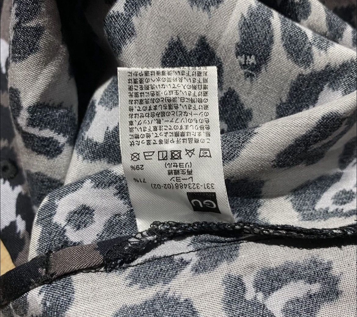 Hysteric Glamour 2000s 1MW by Sophnet Japanese Leopard Pattern Rayon Shirt Size US L / EU 52-54 / 3 - 7 Thumbnail