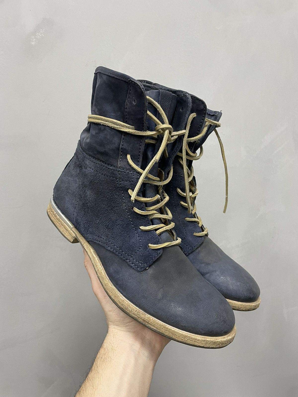 A.S.98 × Dirk Bikkembergs RARE AS 98 boots Vintage Ankle Boots Rick 1 Owens Vibe Size US 7.5 / EU 40-41 - 1 Thumbnail