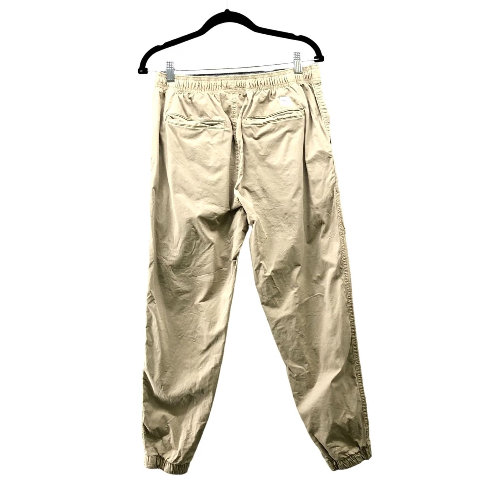 American Eagle Outfitters American Eagle Outfitters Flex Chino Jogger Pants Mens S Beige Lightweight Khaki Casual Pants Mens S Beige Athleisure Style Size US 29 - 2 Thumbnail