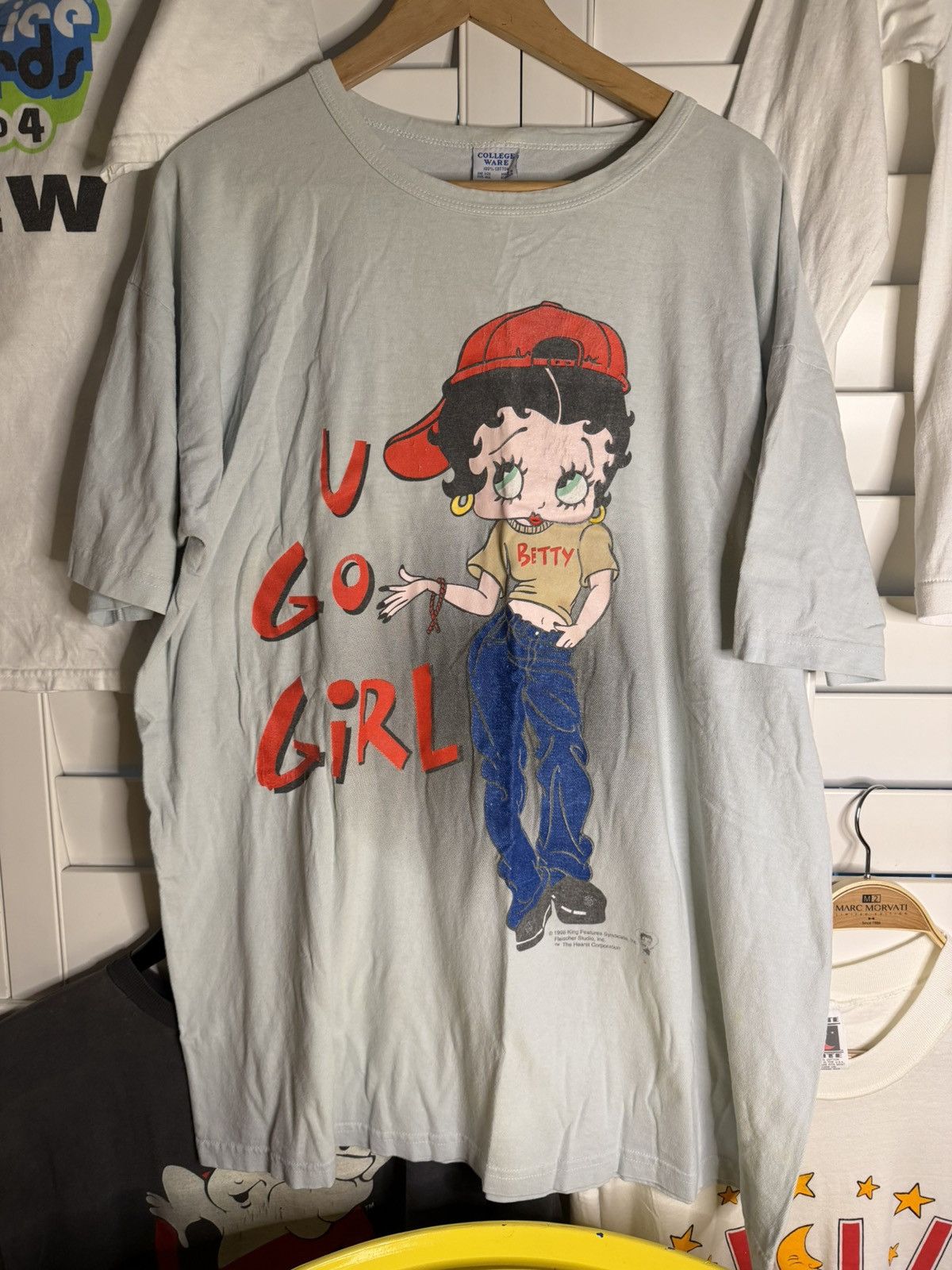Vintage 1998 vintage betty boop T-Shirt Size US XL / EU 56 / 4 - 3 Thumbnail