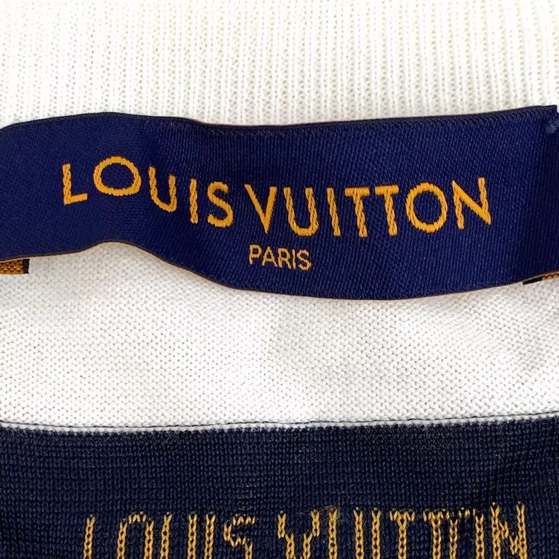 Louis Vuitton Louis Vuitton White Cotton Logo T -2505 Size M / US 6-8 / IT 42-44 - 7 Thumbnail