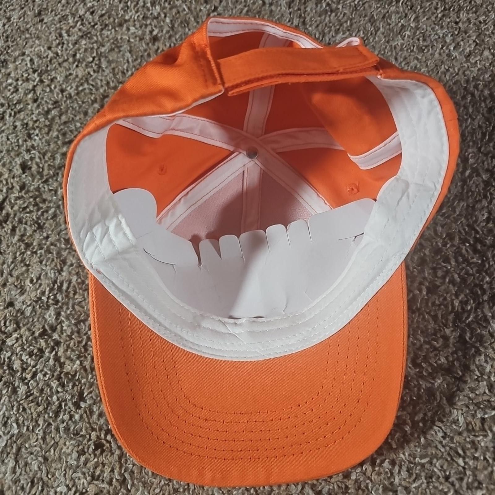 Infinite Archives Infinity Orange Adjustable Cap Hat Size ONE SIZE - 5 Thumbnail