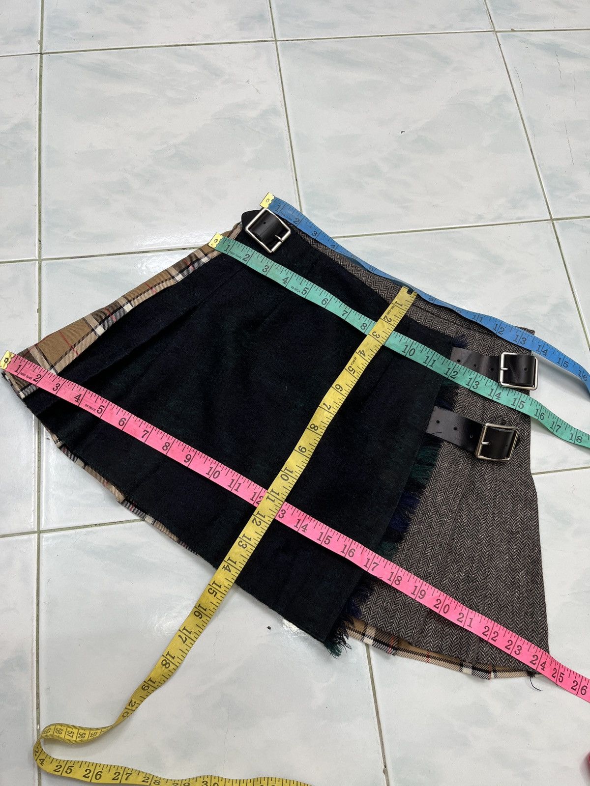 Other 🔥🔥🔥STEALS ONEIL OF DUBLIN MULTI COMBINATION KILT SKIRTS Size 27" / US 4 / IT 40 - 15 Thumbnail
