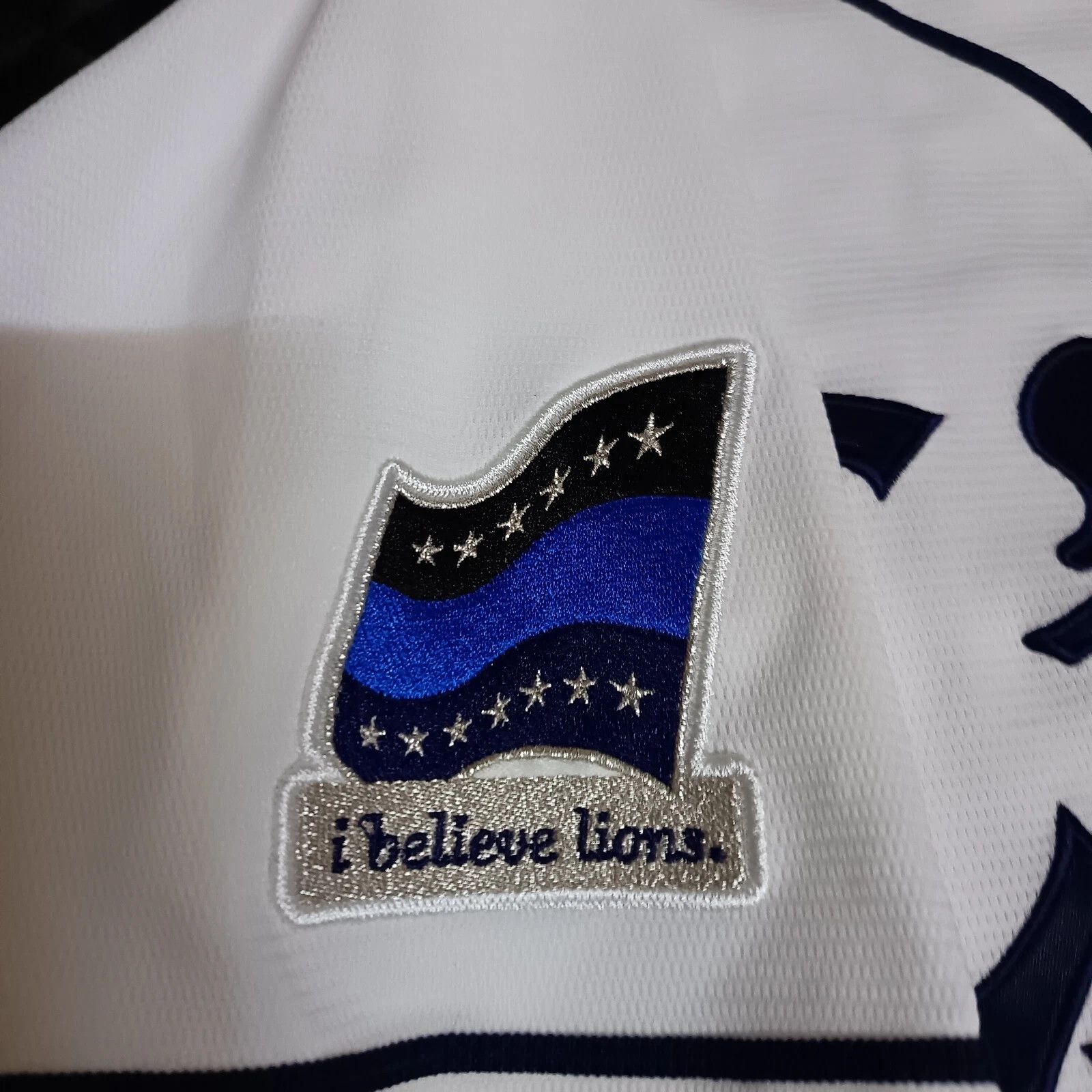 Majestic Saitama Seibu Lions Tomoya Mori NPB Japanese Baseball Jersey Size US L / EU 52-54 / 3 - 5 Thumbnail