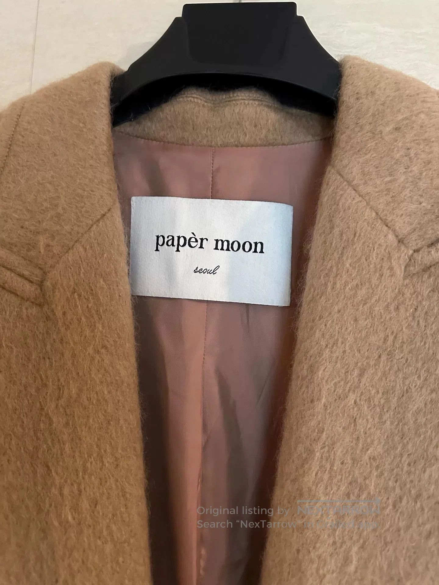 Other Korean Paper Moon Classic Camel Coat. Size M / US 6-8 / IT 42-44 - 3 Thumbnail