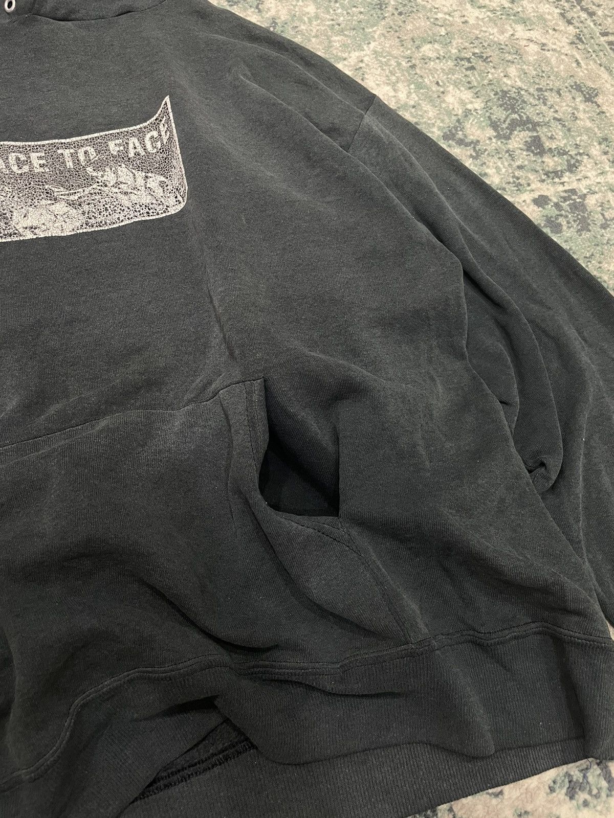 Seditionaries Vintage 1990 Faded Face to Face Punk Rock Hoodie Size US XL / EU 56 / 4 - 9 Thumbnail